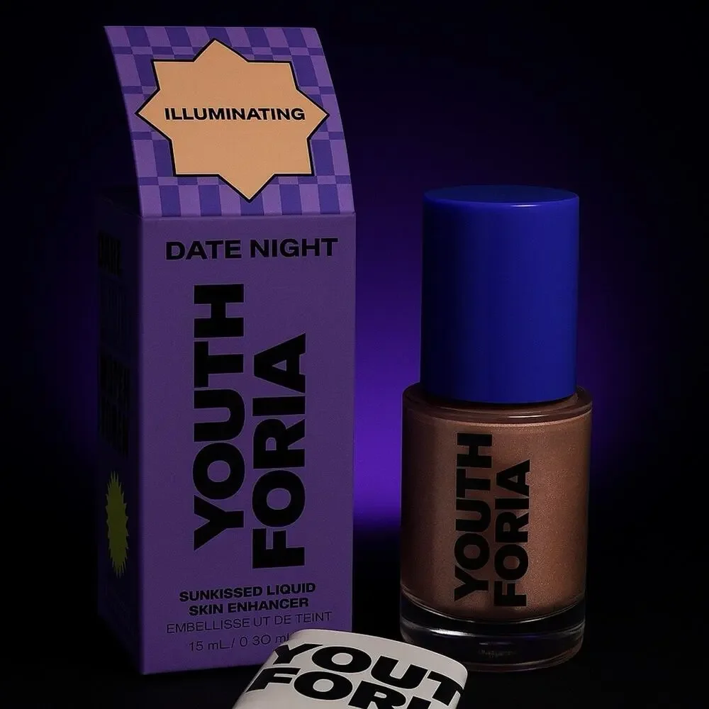 YouthForia Sunkissed Liquid Skin Enhancer Illuminating 0.50 oz BNIB